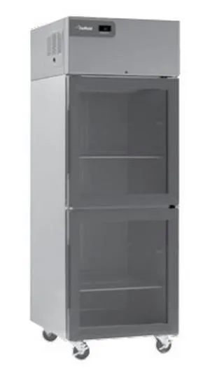 Delfield CSR1P-GH 27" Refrigerator (2) 1/2 Doors Glass