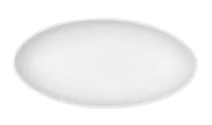 Modern Rustic by Bauscher 9.1" Oval Dish, Stone Gray