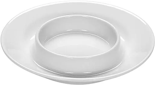 Coffee Tasting by Tafelstern 5.3" Combi Saucer, White Porcelain