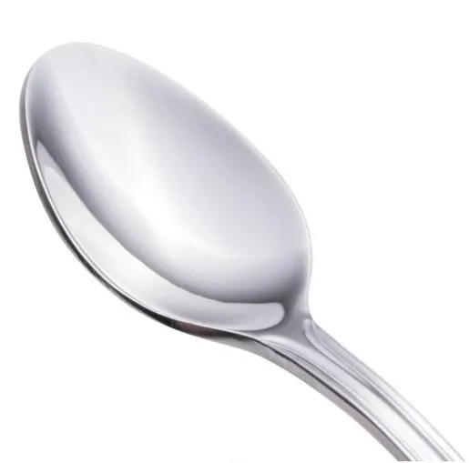 Walco 3529 Libson 4.5"L Heavy Weight 18/0 Stainless Steel Demitasse Spoon - 12/Case