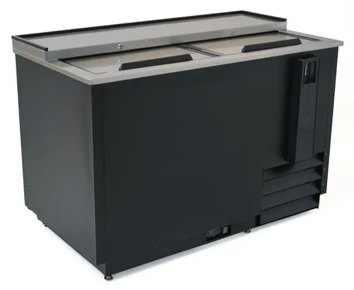 Eagle Group BPR-JBC-50 Bottle Cooler with Lockable Stainless Steel Sliding Covers