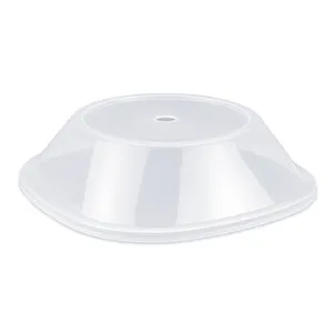 GET CO-99-CL 11" Polypropylene Square Clear Plate Cover, 12/Case