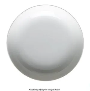 Arc Cardinal Arcoroc FH621 White 24 oz. Deep Porcelain Plate, 24/Case