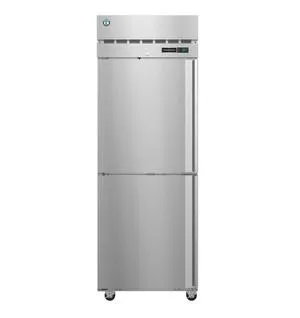 Hoshizaki F1A-HSL, Freezer, Single Section Upright, Half Stainless Doors with Lock
