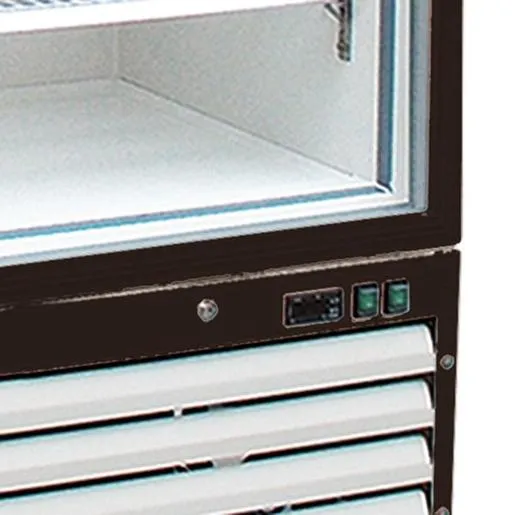 Maxx Cold MXM3-72FHC 72 Cubic Ft. Triple Glass Door White Merchandiser Freezer, Free Standing, 115V