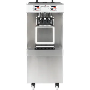 Spaceman 6250-C, 2-Flavor Soft Serve Floor Standing Freezer, 220V