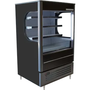 Beverage-Air VMHC-7-1-B Vuemax Series Open-Air Merchandiser Refrigerator