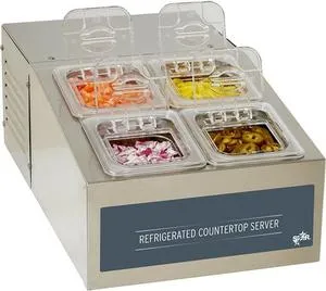 Star Mfg RCR-4 Self Contained Refrigerated Countertop Server