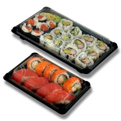 Jaya - PLA Take-out Tray with Lid Combo 8⅞x5¾x1¾" - 300 Count